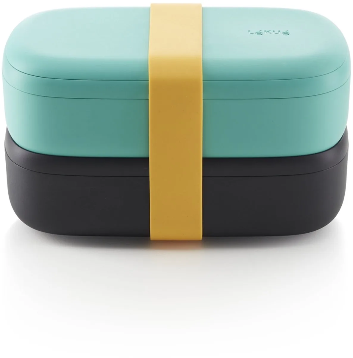 Lunchbox/Broodtrommel - To Go - 1 L de Lékué en Turquoise – photo produit