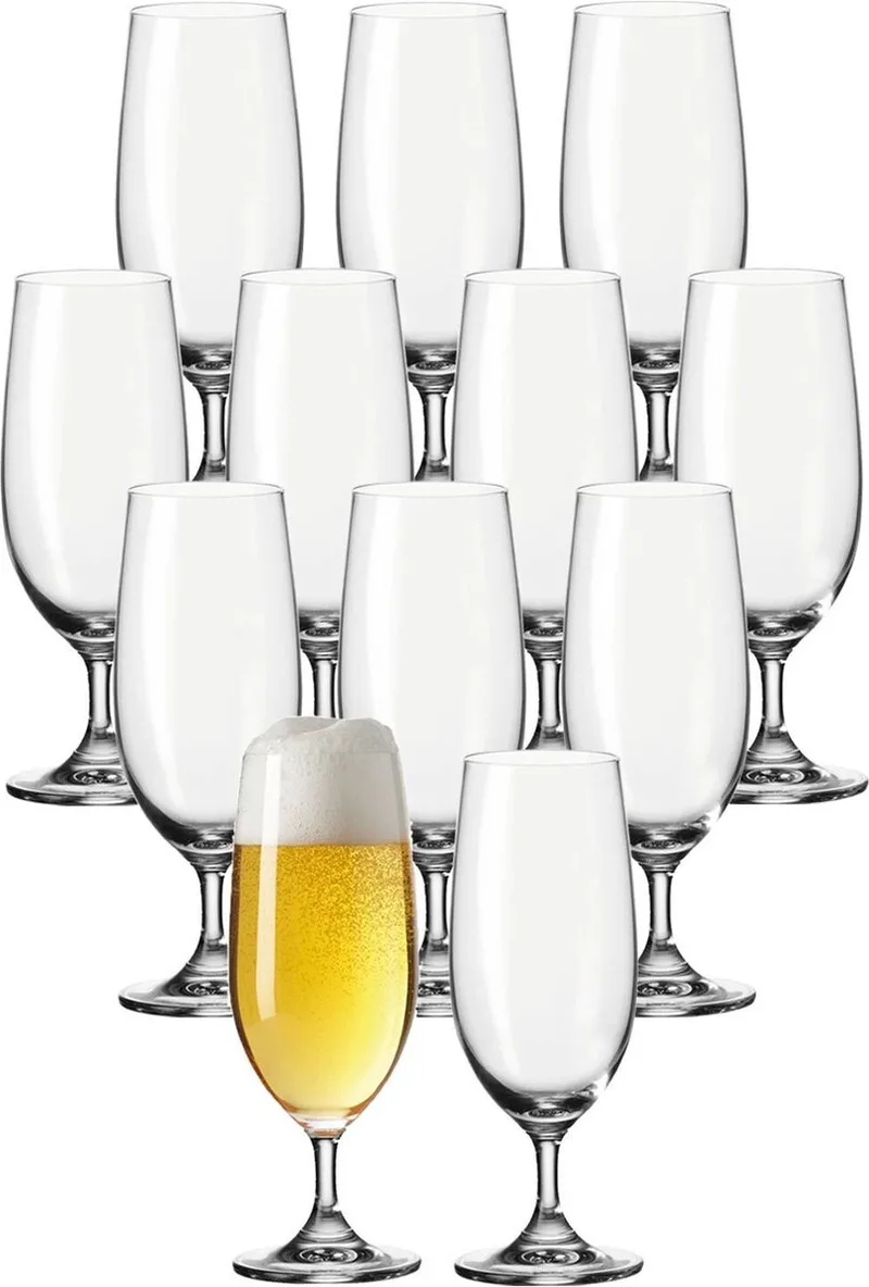 Biergläser Daily 360 ml Set van 12 by Leonardo in Transparent – product photo