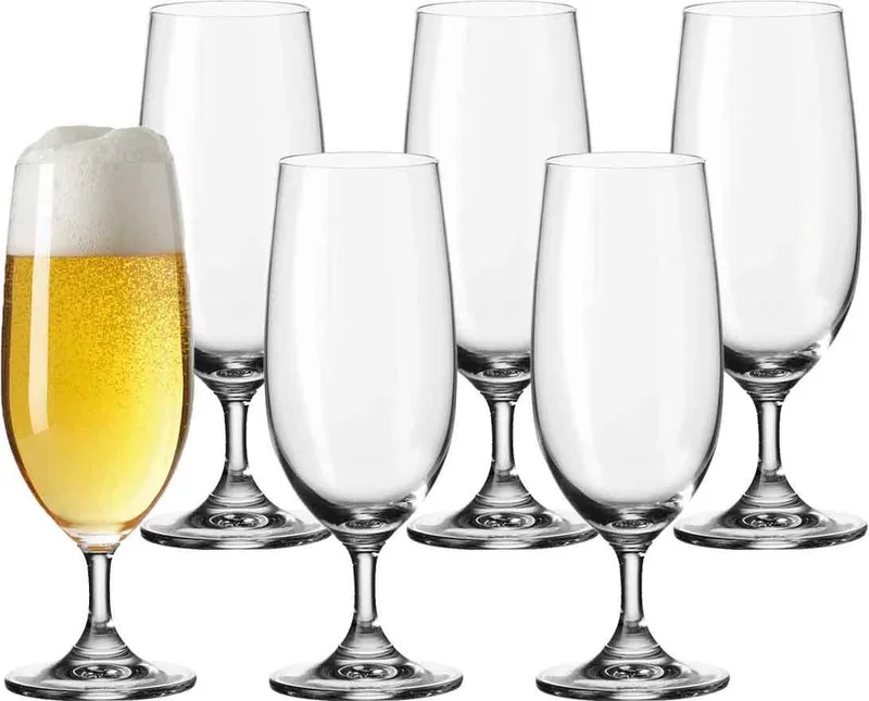 Biergläser Daily 360 ml Set van 6 de Leonardo en Transparent – photo produit