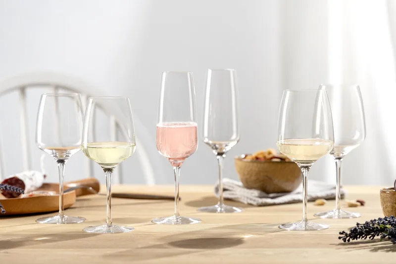 CESTI Witte wijnglas 360ml - set/6 van Leonardo in Transparant – productfoto 4 van 5