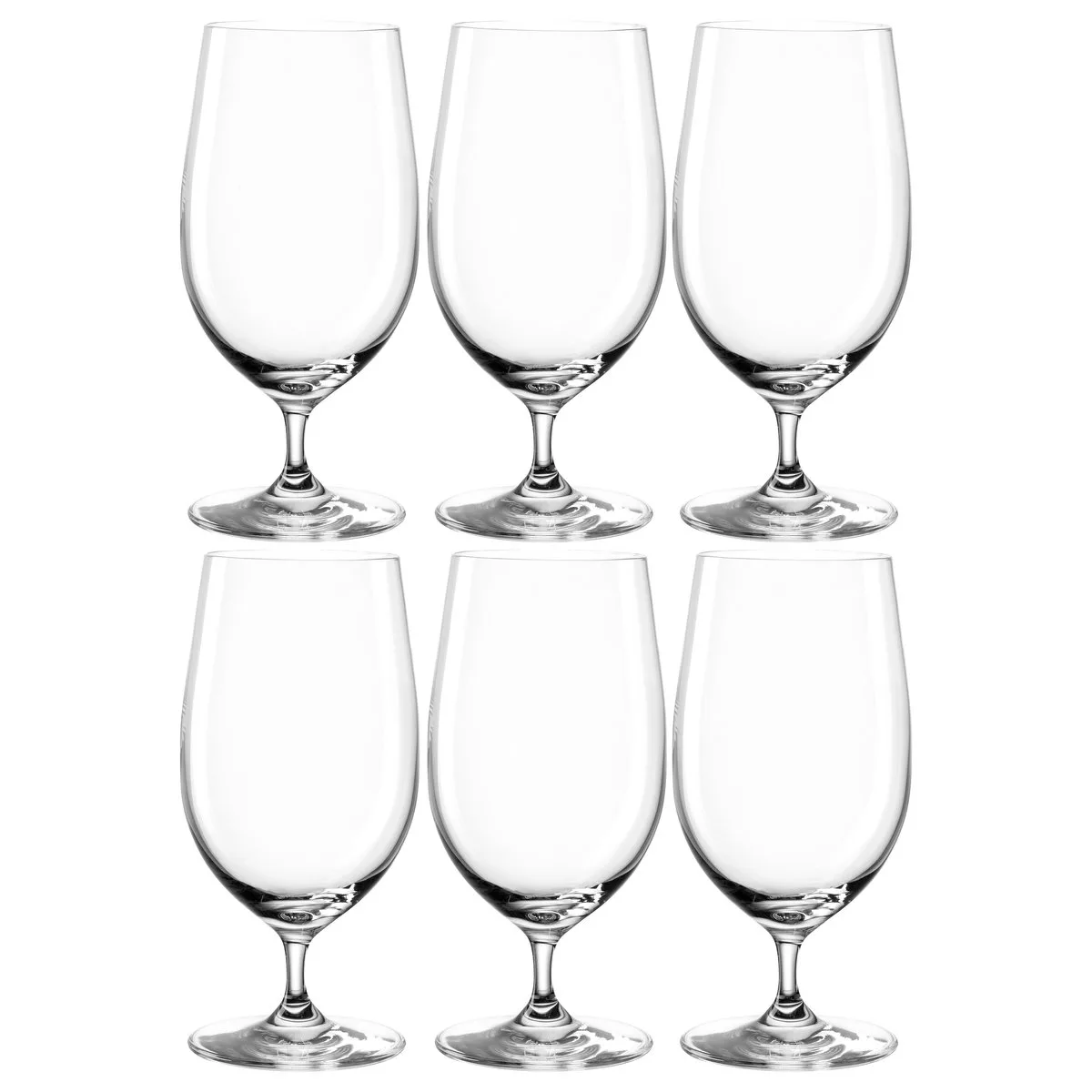 CIAO+ Bierglas 390ml - set/6 van Leonardo in Transparant – productfoto