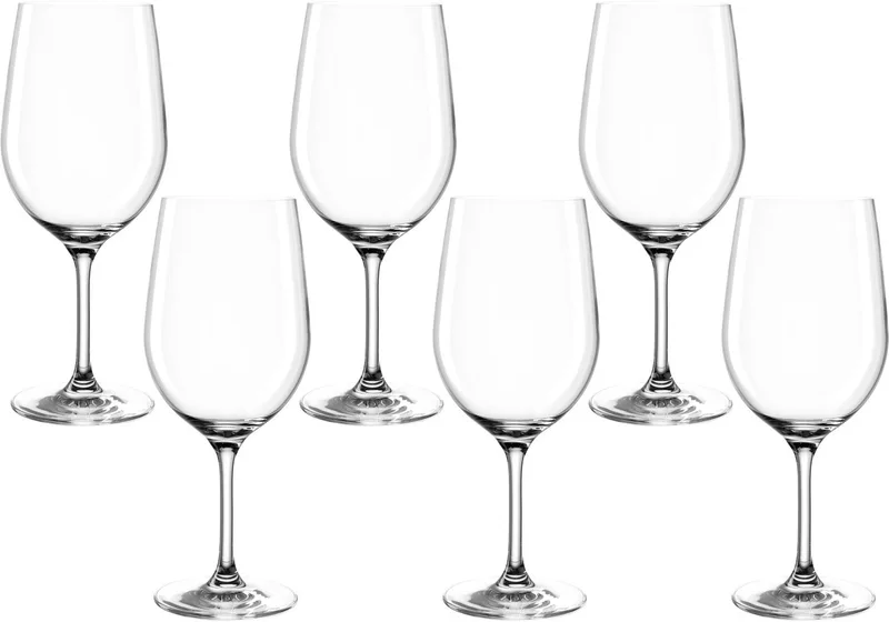 CIAO+ Rode wijnglas 610ml - set/6 by Leonardo in Transparent – product photo