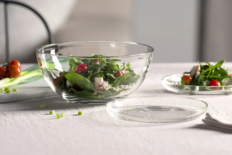CUCINA Bord 18cm - set/4 by Leonardo in Transparent – product photo 3 of 4