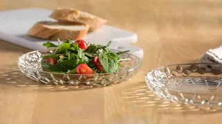 CUCINA OPTIC Bord 18cm - set/4 fra Leonardo i Gennemsigtig – produktbillede 2 af 4