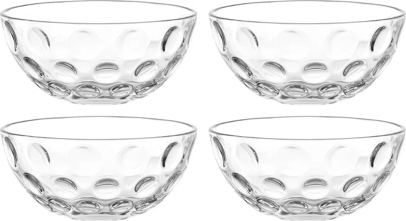 CUCINA OPTIC Schaal 14cm - set/4 by Leonardo in Transparent – product photo 1 of 4