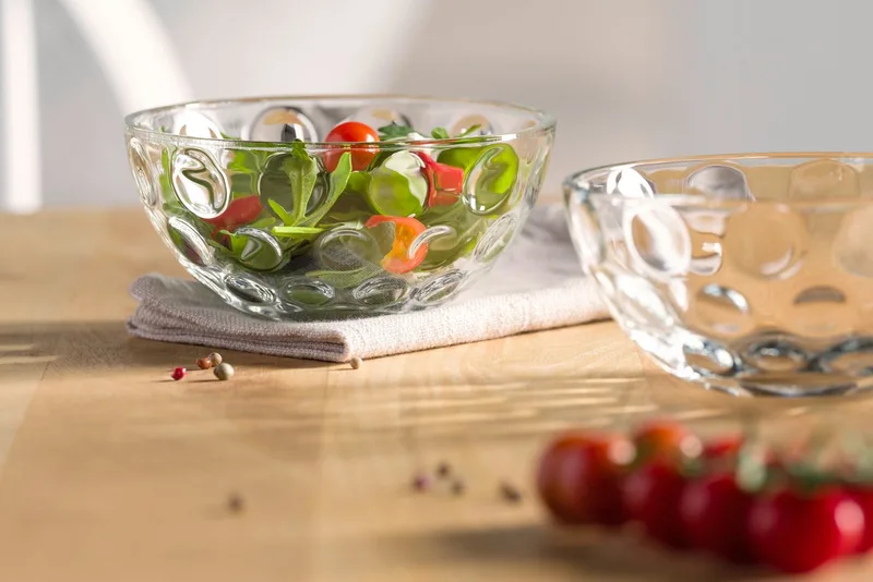 CUCINA OPTIC Schaal 14cm - set/4 by Leonardo in Transparent – product photo 3 of 4