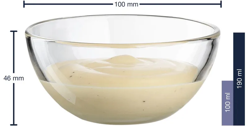 CUCINA Schaal 10cm - set/4 de Leonardo en Transparent – photo produit 5 sur 5