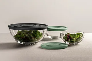 CUCINA Schalen/Deksels set 6delig von Leonardo in Transparent – Produktfoto 2 von 5
