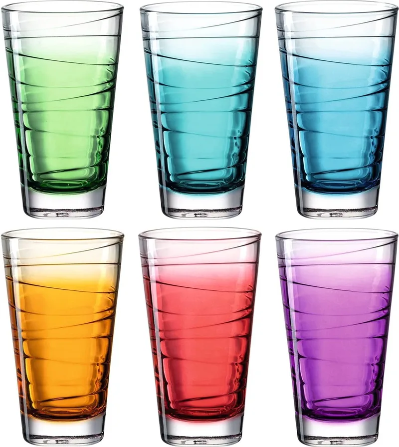 Drinkglazen – drink glazen set – dineren eten party feest – duurzaam – luxe glazen premium kwaliteit de Leonardo en Gris – photo produit
