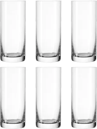EASY+ Glas 460ml - set/6 van Leonardo in Transparant – productfoto 1 van 3