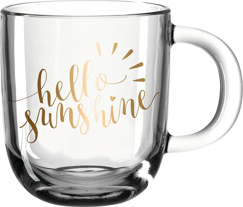 EMOZIONE Glas 400 ml - hello sunshine by Leonardo in Transparent – product photo