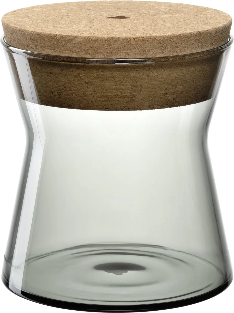 FORMA X Voorraadpot 13cm van Leonardo in Grijs – productfoto