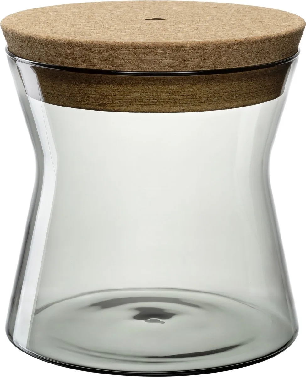 FORMA X Voorraadpot 16cm van Leonardo in Grijs – productfoto