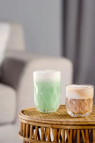 Latte Macchiato Gläser (3) Gocce 390 ml Set van 6 by Leonardo in Transparent – product photo 5 of 5