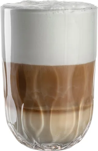 Latte Macchiato Gläser (3) Gocce 390 ml Set van 6 by Leonardo in Transparent – product photo 4 of 5