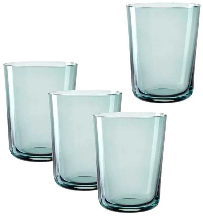 LEGGERO glas 330ml mare - set/4 by Leonardo in Blue – product photo