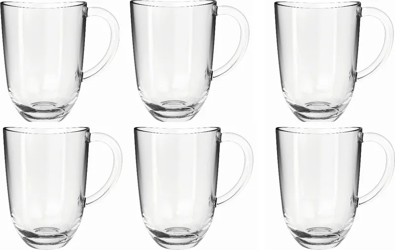 NAPOLI Latte Macchiato glas - set/6 by Leonardo in Transparent – product photo 1 of 5