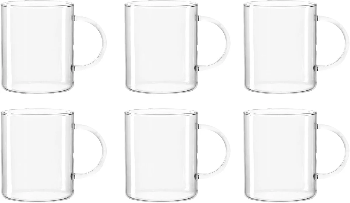 NOVO Theeglas 570ml - set/6 by Leonardo in Transparent – product photo