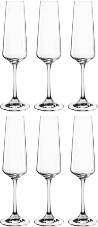 PALADINO Champagneglas 220ml - set/6 von Leonardo in Transparent – Produktfoto 1 von 5