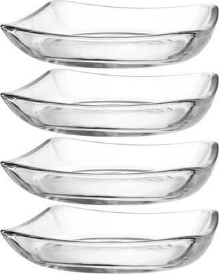 PIAZZA Schaal 20cm - set/4 by Leonardo in Transparent – product photo 1 of 5