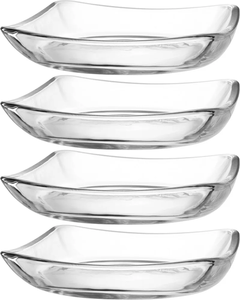 PIAZZA Schaal 20cm - set/4 by Leonardo in Transparent – product photo 1 of 5