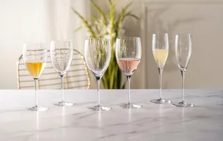 POESIA Witte wijnglas 450ml - set/6 by Leonardo in Transparent – product photo 4 of 5