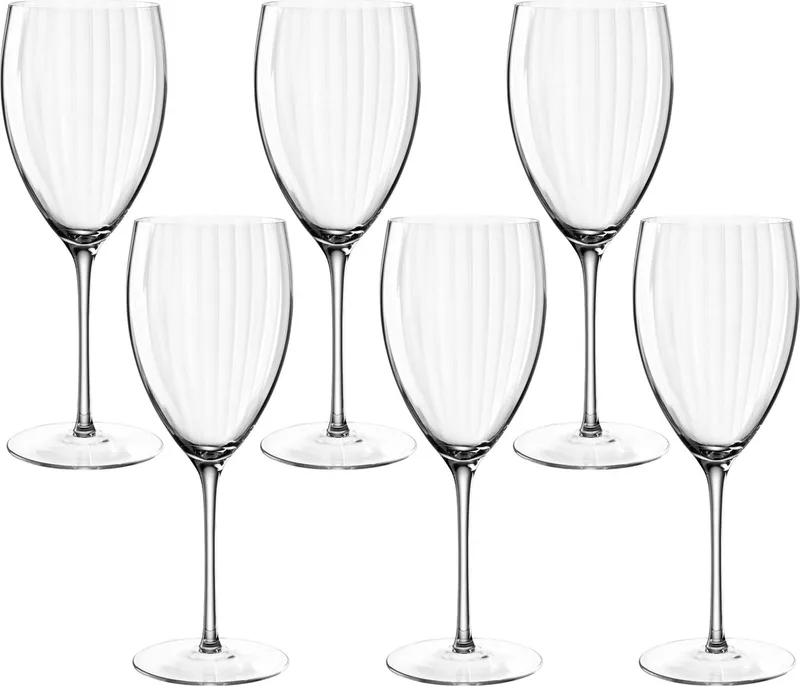POESIA Witte wijnglas 450ml - set/6 by Leonardo in Transparent – product photo 1 of 5
