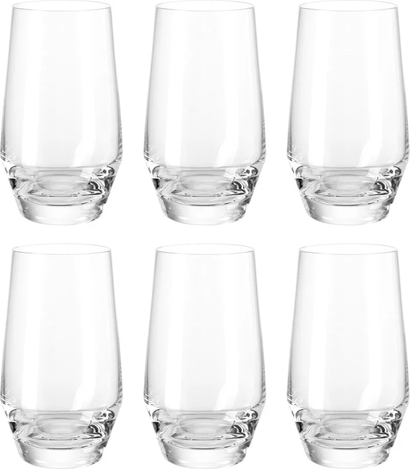 PUCCINI Drinkglas 365ml - set/6 by Leonardo in Transparent – product photo