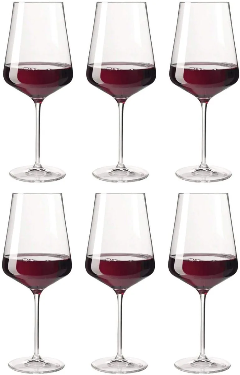 PUCCINI Rode wijnglas 750 ml - set/6 by Leonardo in Transparent – product photo