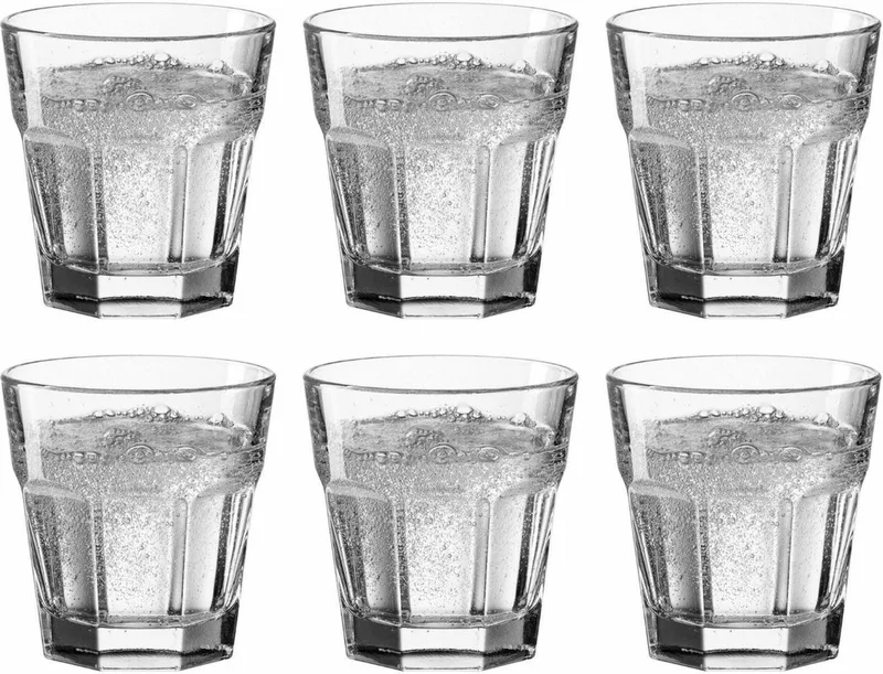 ROCK Drinkglas 265ml - set/6 von Leonardo in Transparent – Produktfoto