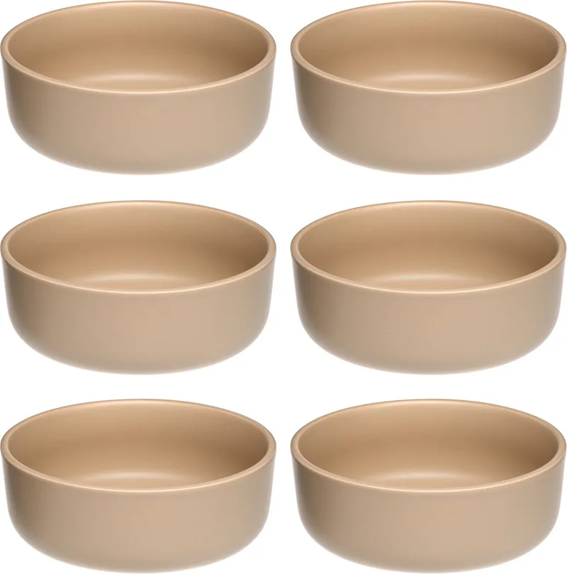 Roma schaal 16cm - set/6 by Leonardo in Abrikoos – product photo