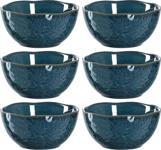 Schalen Matera ø 12.0 cm Set van 6 by Leonardo in Blue – product photo 1 of 5