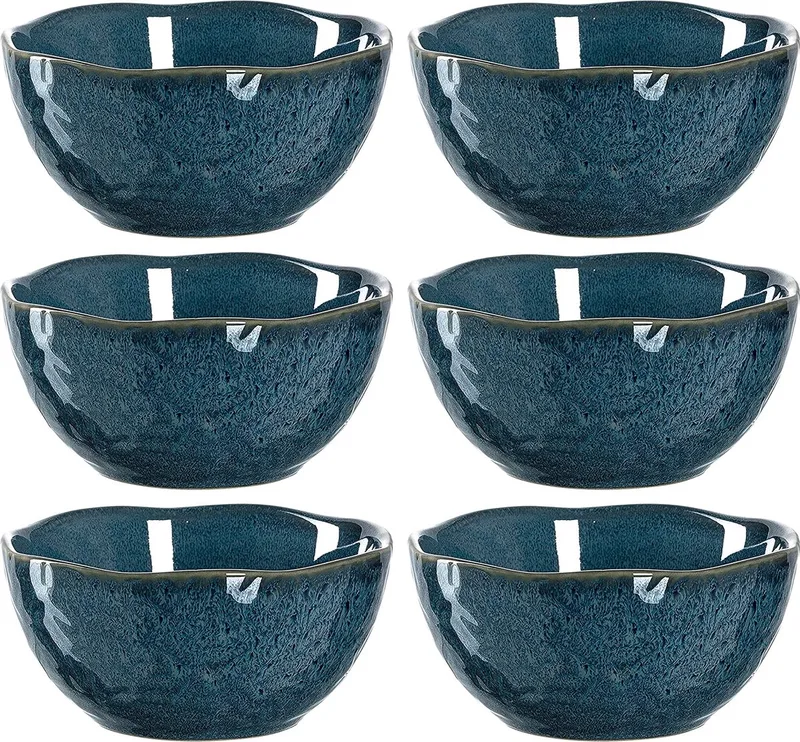 Schalen Matera ø 12.0 cm Set van 6 by Leonardo in Blue – product photo 1 of 5