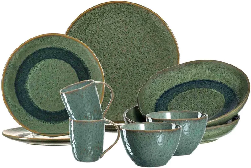 Tafelservice Matera Set van 10 by Leonardo in Green – product photo