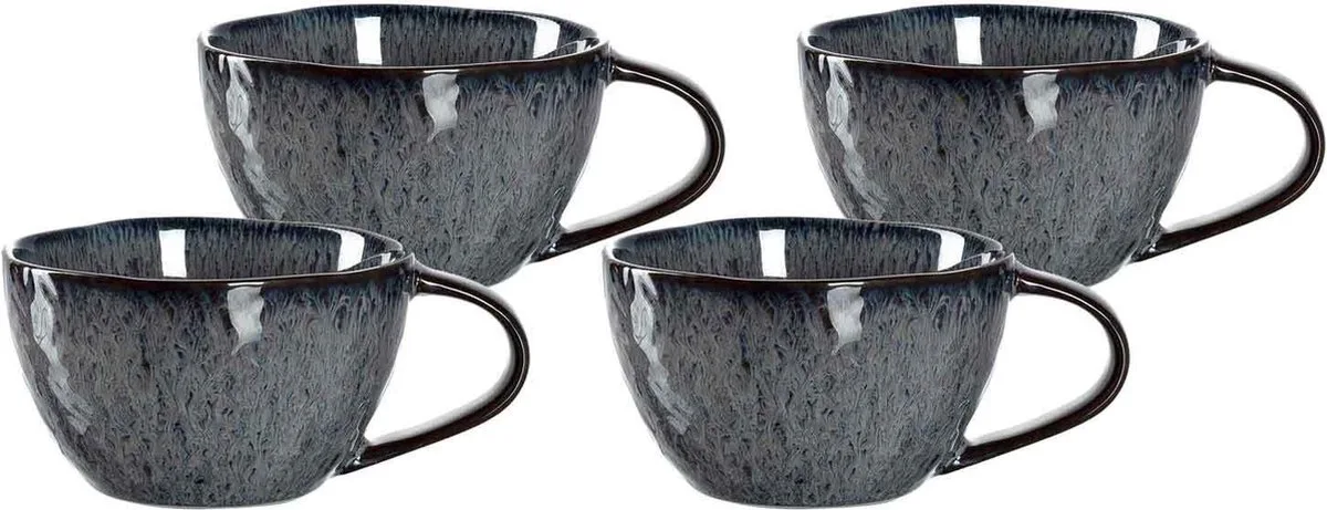 Tassen Matera 290 ml Set van 4 de Leonardo en Gris – photo produit