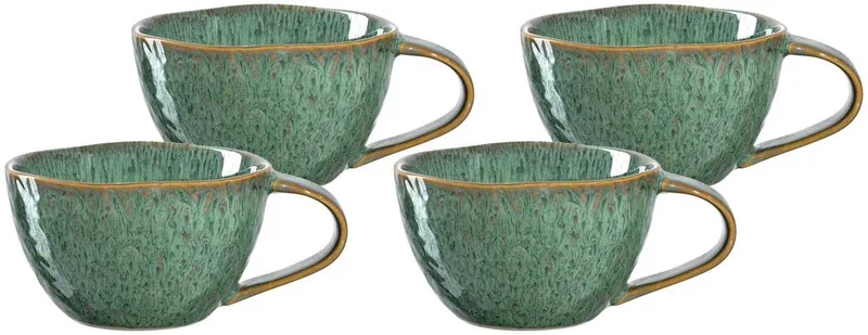 Tassen Matera 290 ml Set van 4 by Leonardo in Green – product photo