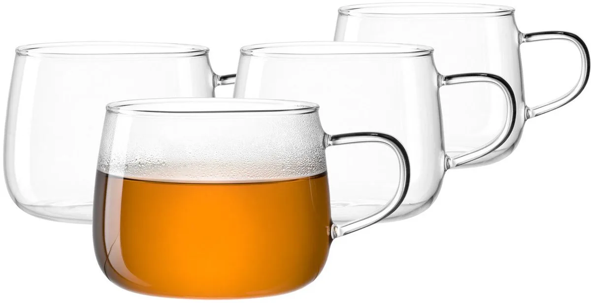 TÈ PER TE Theeglas 450ml - set/4 från Leonardo i Transparent – produktbild