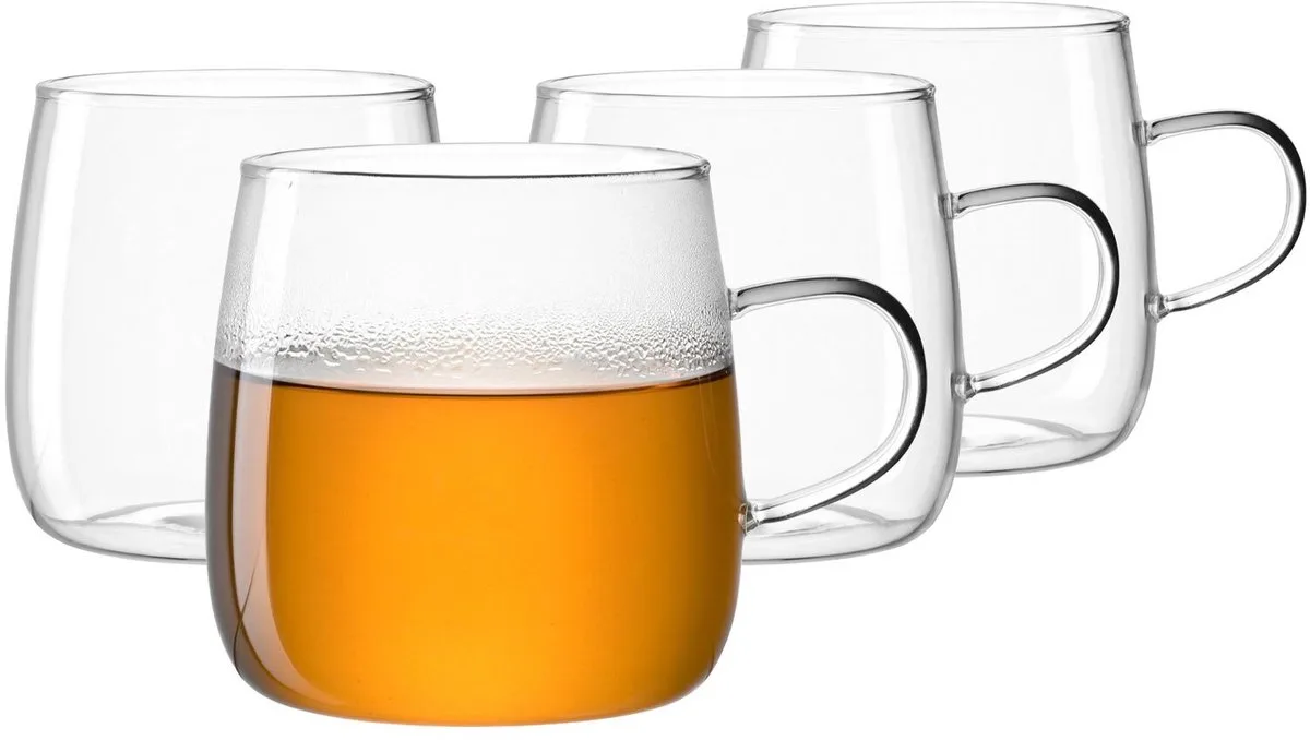 TÈ PER TE Theeglas 570ml - set/4 van Leonardo in Transparant – productfoto