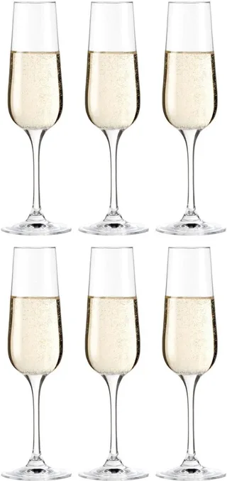 TIVOLI Champagneglas 210ml - set/6 by Leonardo in Transparent – product photo 1 of 5