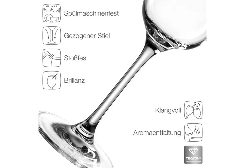 TIVOLI Champagneglas 210ml - set/6 by Leonardo in Transparent – product photo 3 of 5
