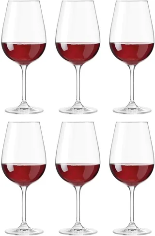 TIVOLI Rode wijnglas 700ml - set/6 by Leonardo in Transparent – product photo 1 of 5