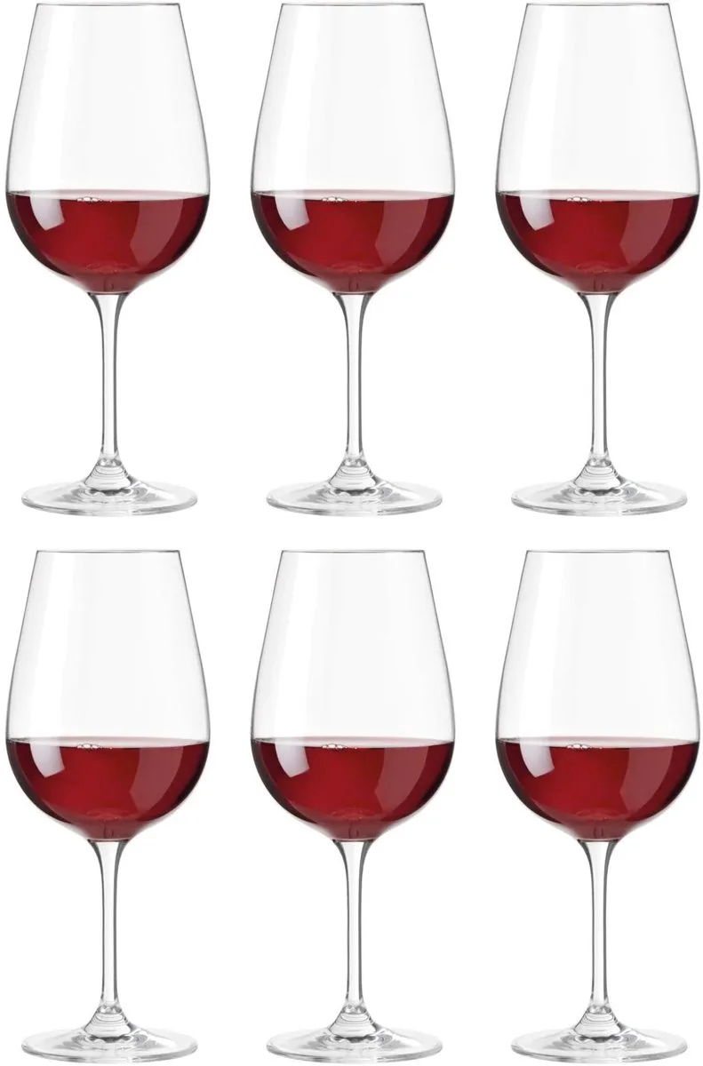 TIVOLI Rode wijnglas 700ml - set/6 by Leonardo in Transparent – product photo 1 of 5
