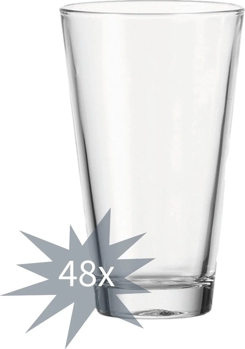 Trinkgläser Ciao 300 ml Set van 48 by Leonardo in Transparent – product photo
