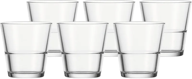 Trinkgläser Event 180 ml Set van 6 van Leonardo in Transparant – productfoto