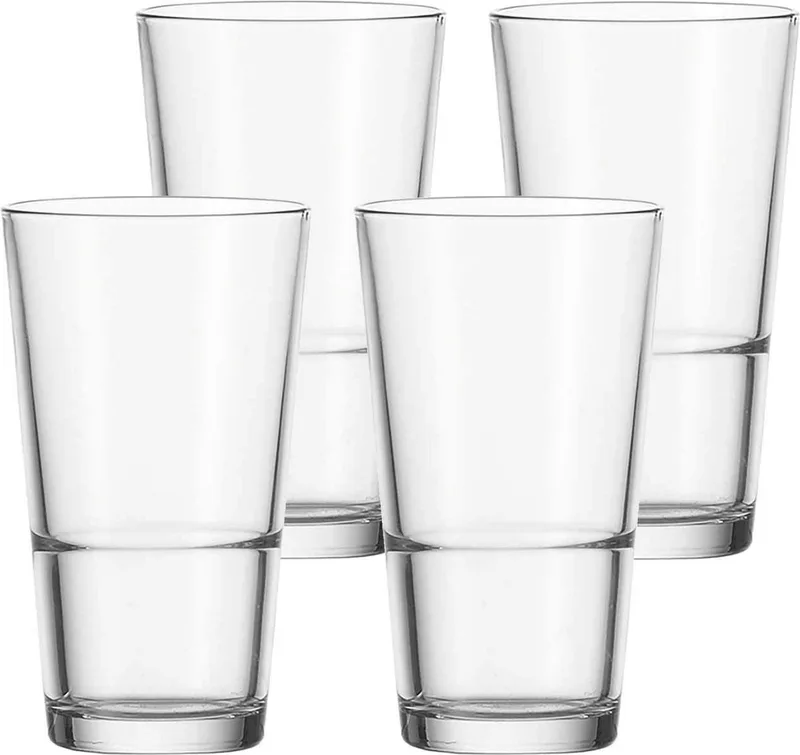 Trinkgläser Event 550 ml Set van 4 by Leonardo in Transparent – product photo