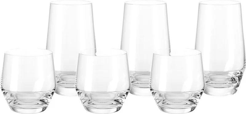 Trinkgläser Puccini Set van 6 by Leonardo in Transparent – product photo