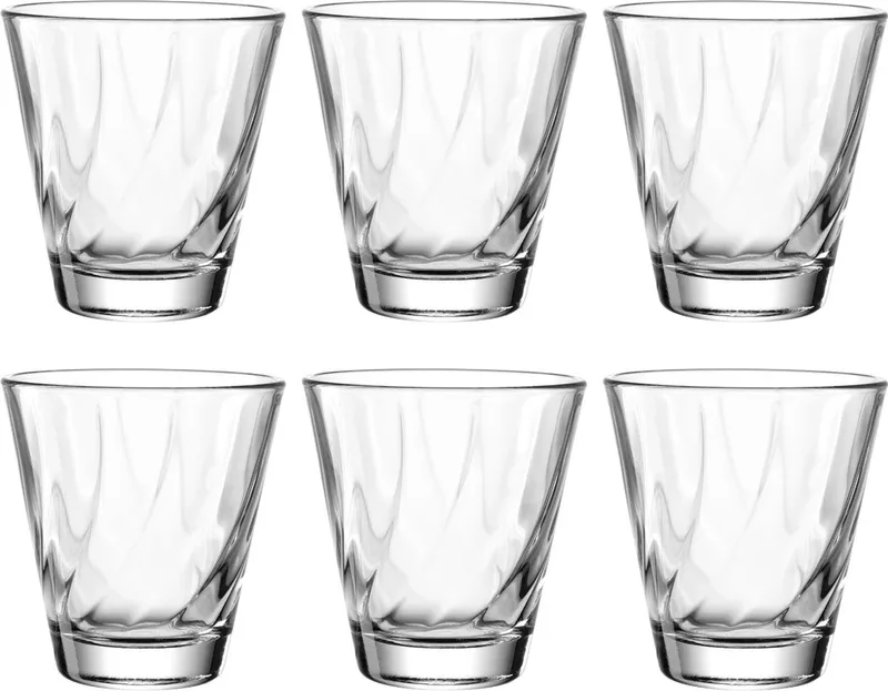 TWIST Drinkglas 215ml - set/6 by Leonardo in Transparent – product photo 1 of 5