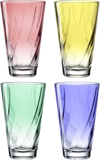 TWIST Drinkglas 300ml - SET/4 från Leonardo i Assorti – produktbild 1 av 4
