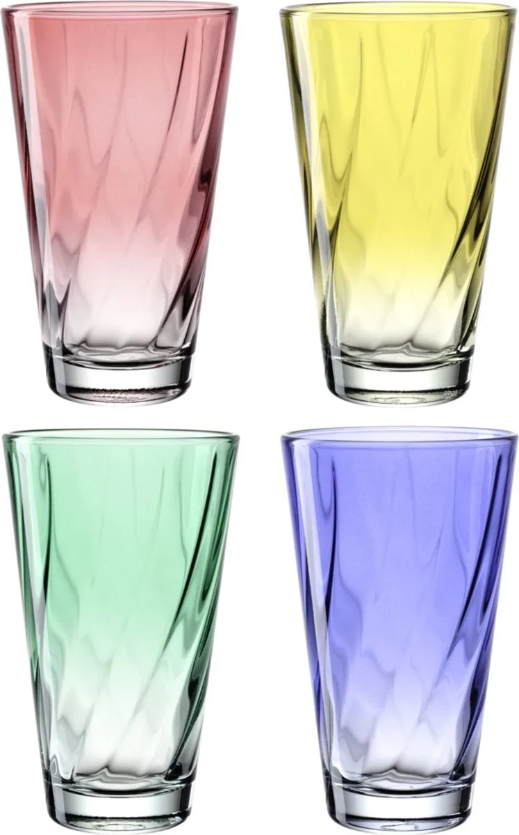 TWIST Drinkglas 300ml - SET/4 från Leonardo i Assorti – produktbild 1 av 4