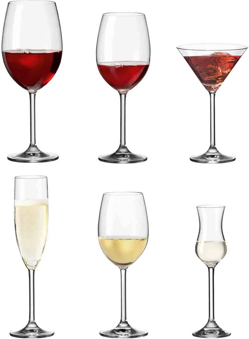 Wein- und Sektgläser Daily Set van 36 by Leonardo in Transparent – product photo